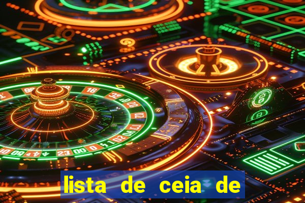 lista de ceia de natal para 20 pessoas