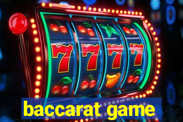 baccarat game