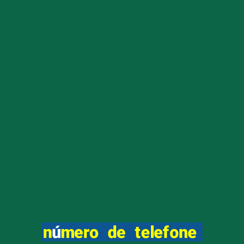 número de telefone do cais