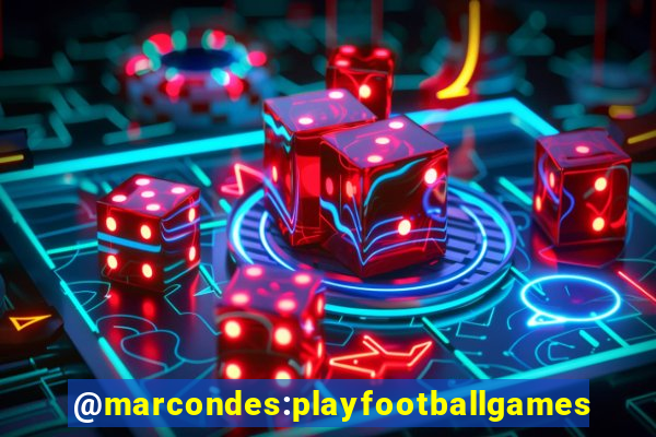 @marcondes:playfootballgames bingo football