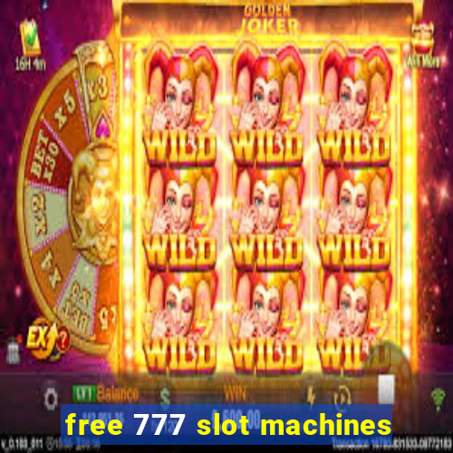 free 777 slot machines