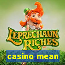 casino mean