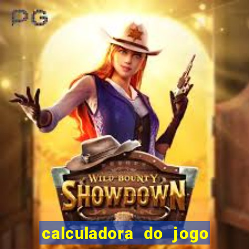 calculadora do jogo do bicho