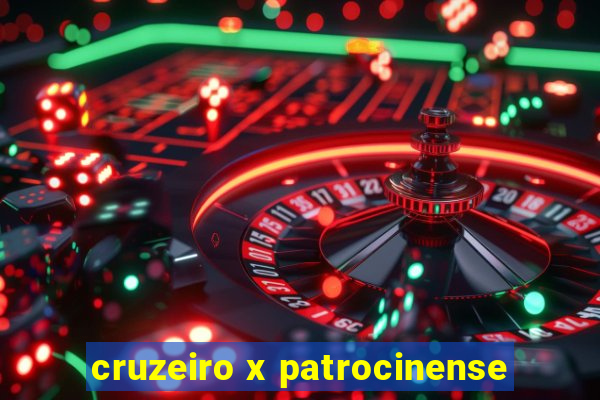 cruzeiro x patrocinense