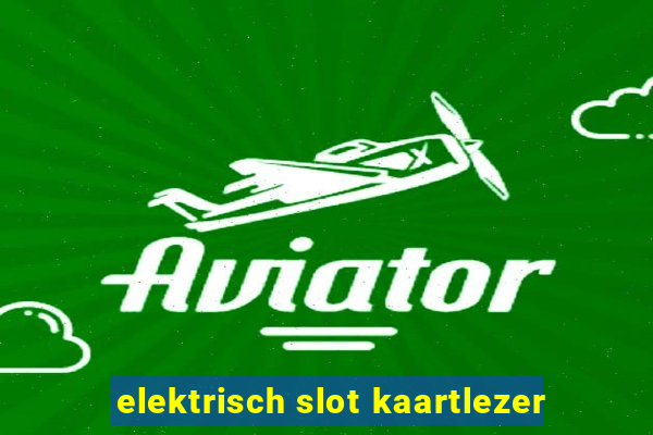 elektrisch slot kaartlezer