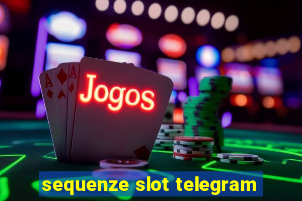 sequenze slot telegram