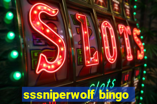 sssniperwolf bingo