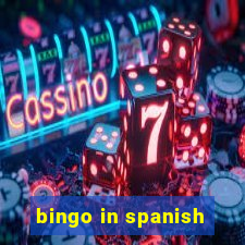 bingo in spanish