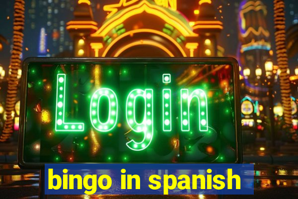 bingo in spanish