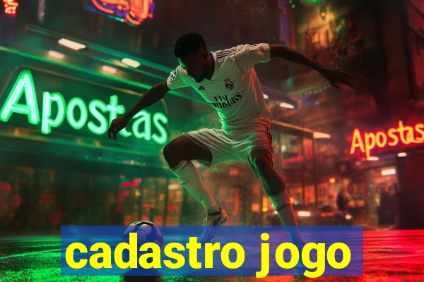 cadastro jogo