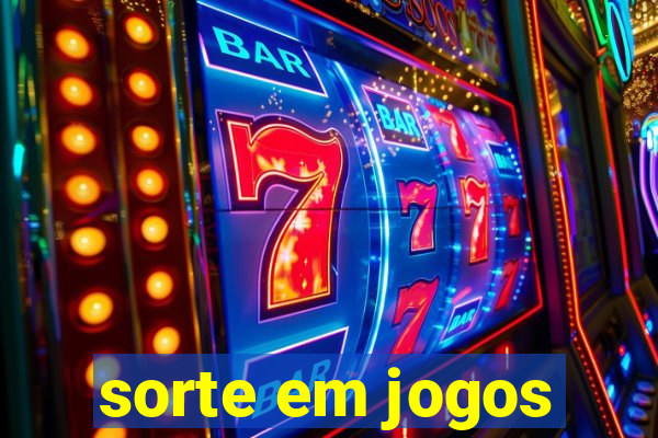 sorte em jogos