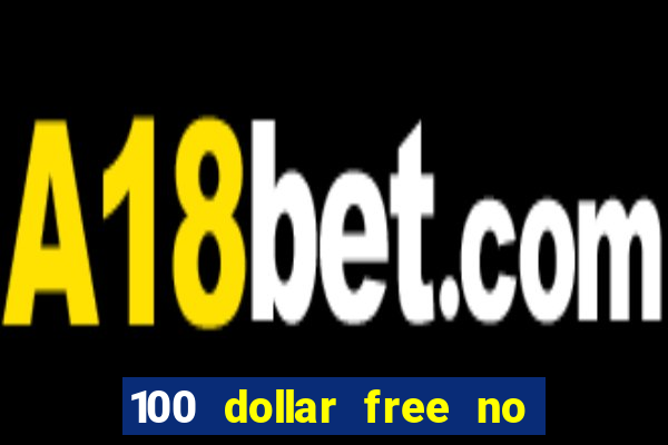 100 dollar free no deposit casino usa real money