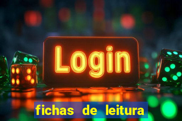 fichas de leitura em pdf