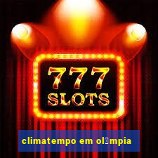 climatempo em ol铆mpia