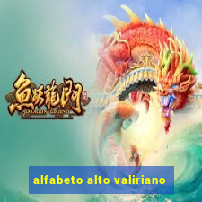 alfabeto alto valiriano