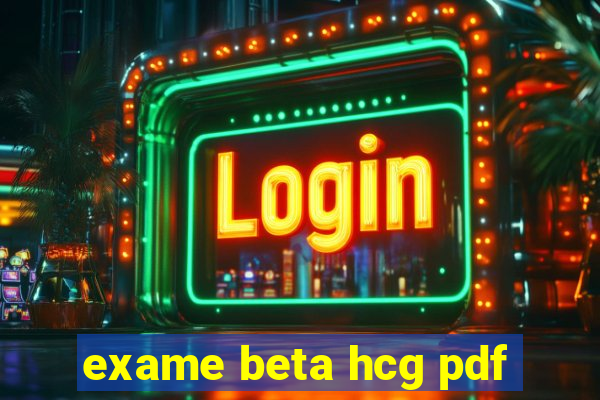 exame beta hcg pdf