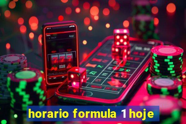 horario formula 1 hoje