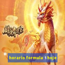 horario formula 1 hoje