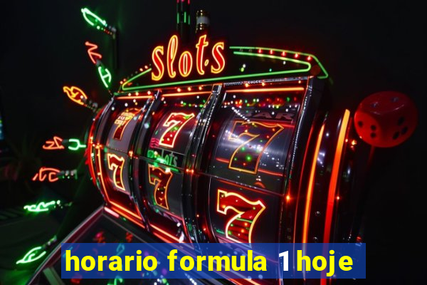 horario formula 1 hoje