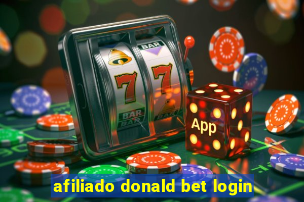 afiliado donald bet login