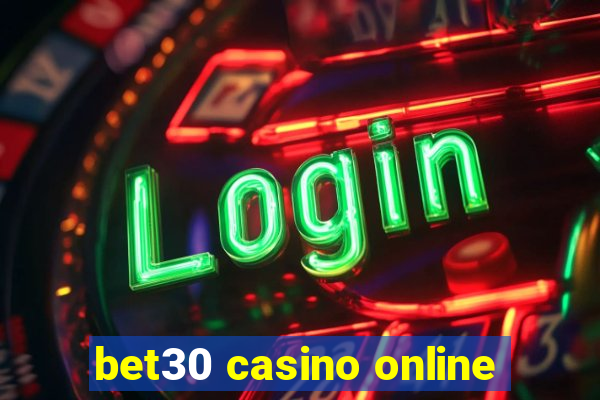 bet30 casino online