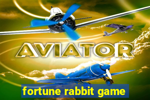 fortune rabbit game