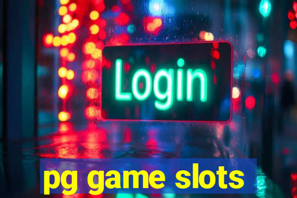 pg game slots