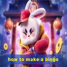 how to make a bingo