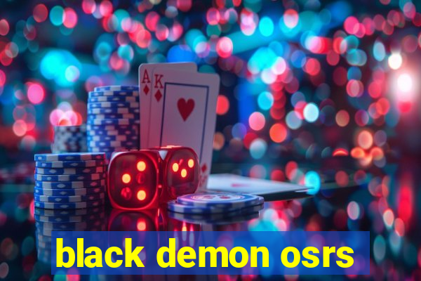 black demon osrs