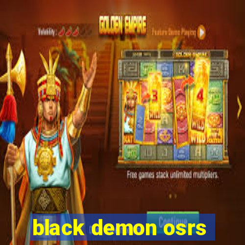 black demon osrs