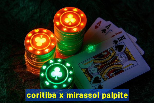 coritiba x mirassol palpite