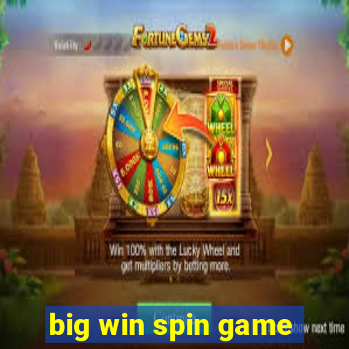 big win spin game