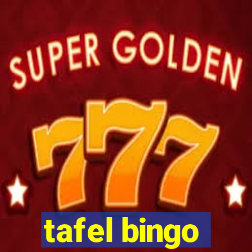 tafel bingo