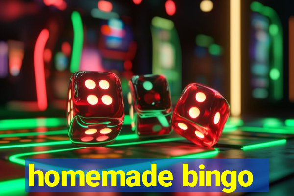 homemade bingo