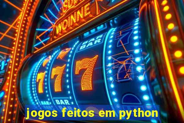 jogos feitos em python