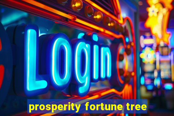 prosperity fortune tree