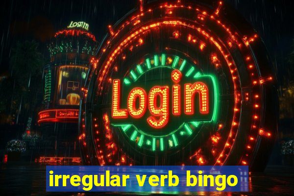 irregular verb bingo