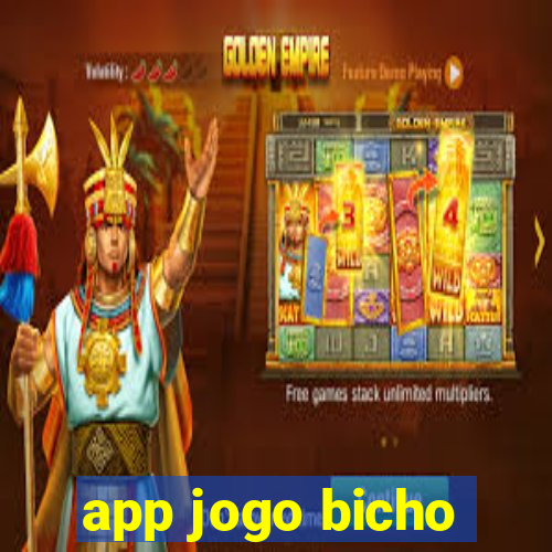 app jogo bicho