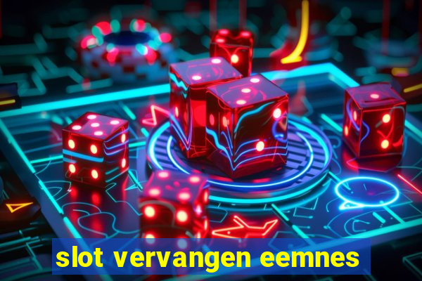 slot vervangen eemnes