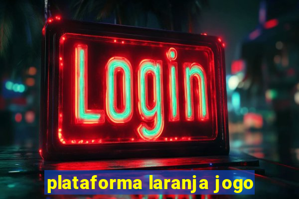 plataforma laranja jogo