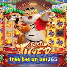 free bet on bet365