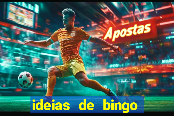 ideias de bingo para o natal