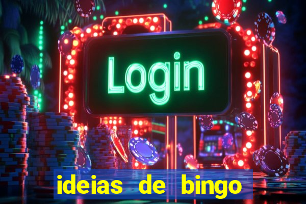 ideias de bingo para o natal