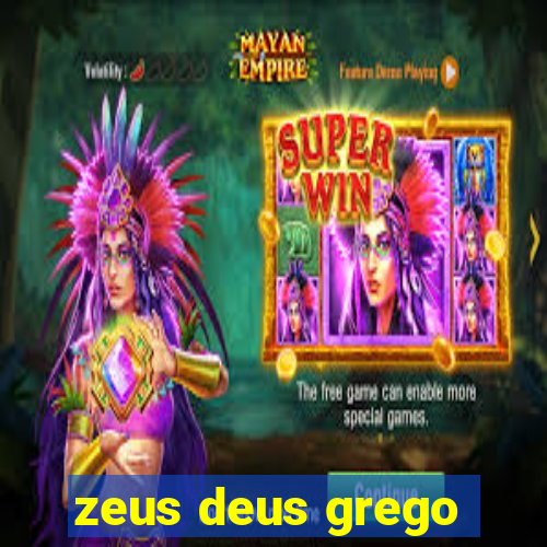 zeus deus grego