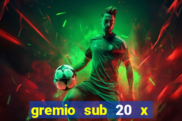 gremio sub 20 x internacional sub 20