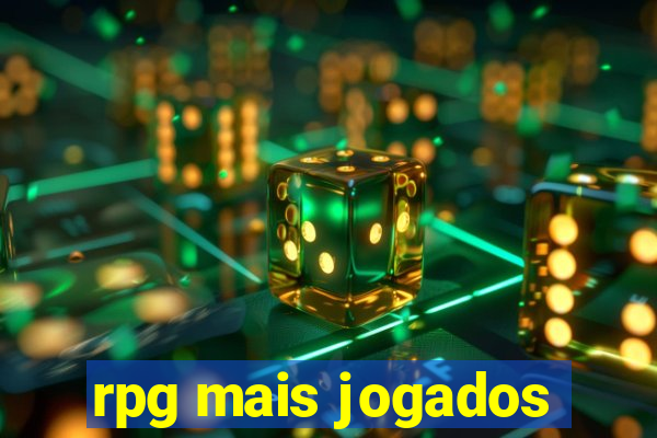 rpg mais jogados