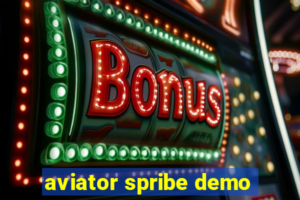 aviator spribe demo