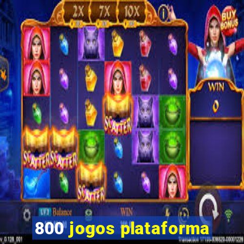 800 jogos plataforma