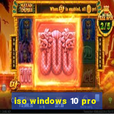 iso windows 10 pro