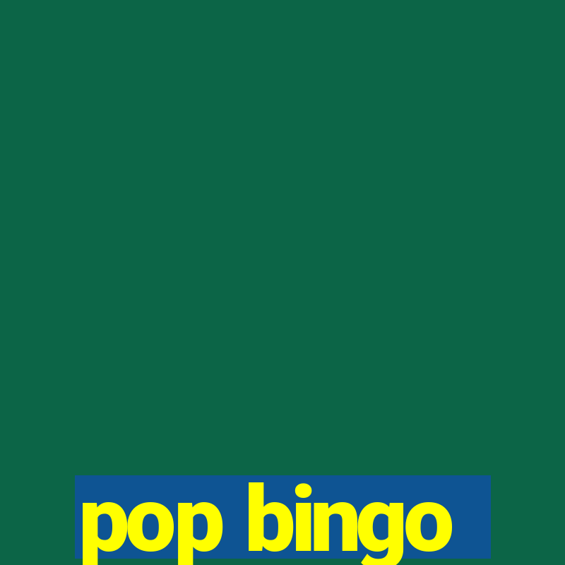 pop bingo